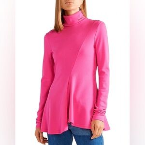Calvin Klein 205W39NYC Pink Wool Turtleneck